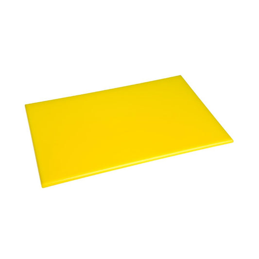 Planche à découper standard haute densité Hygiplas jaune - Hygiplas - J020
