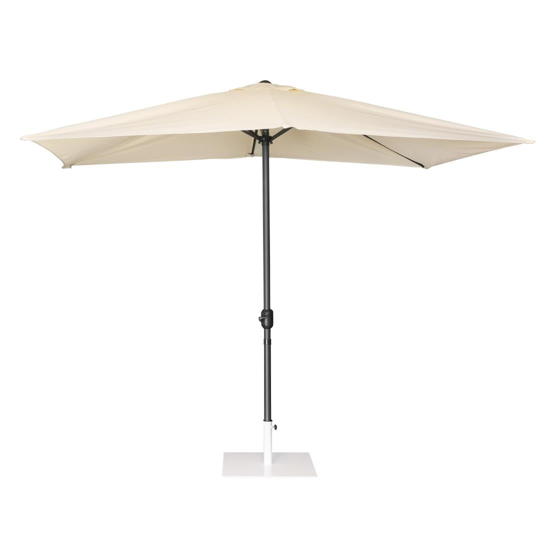 Parasol rectangulaire Bolero Seville 2x3m crème - Bolero - FU505