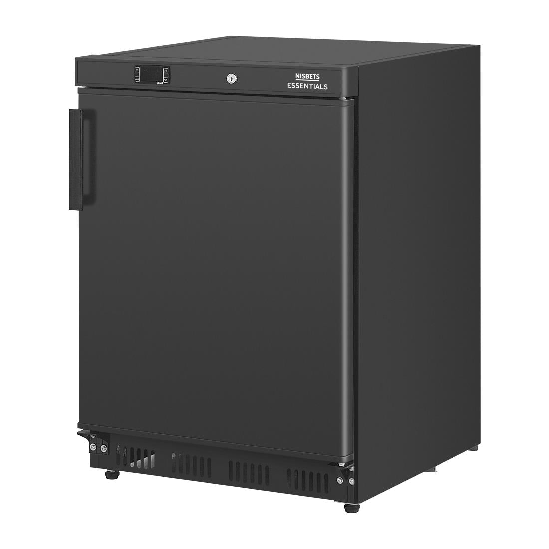 Dessous de comptoir réfrigéré positif Nisbets Essentials noir 150L - Nisbets Essentials - JB197