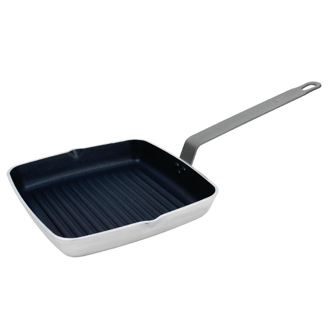 Poêle antiadhésive carrée fond rainuré Vogue 240mm - Vogue - DL942