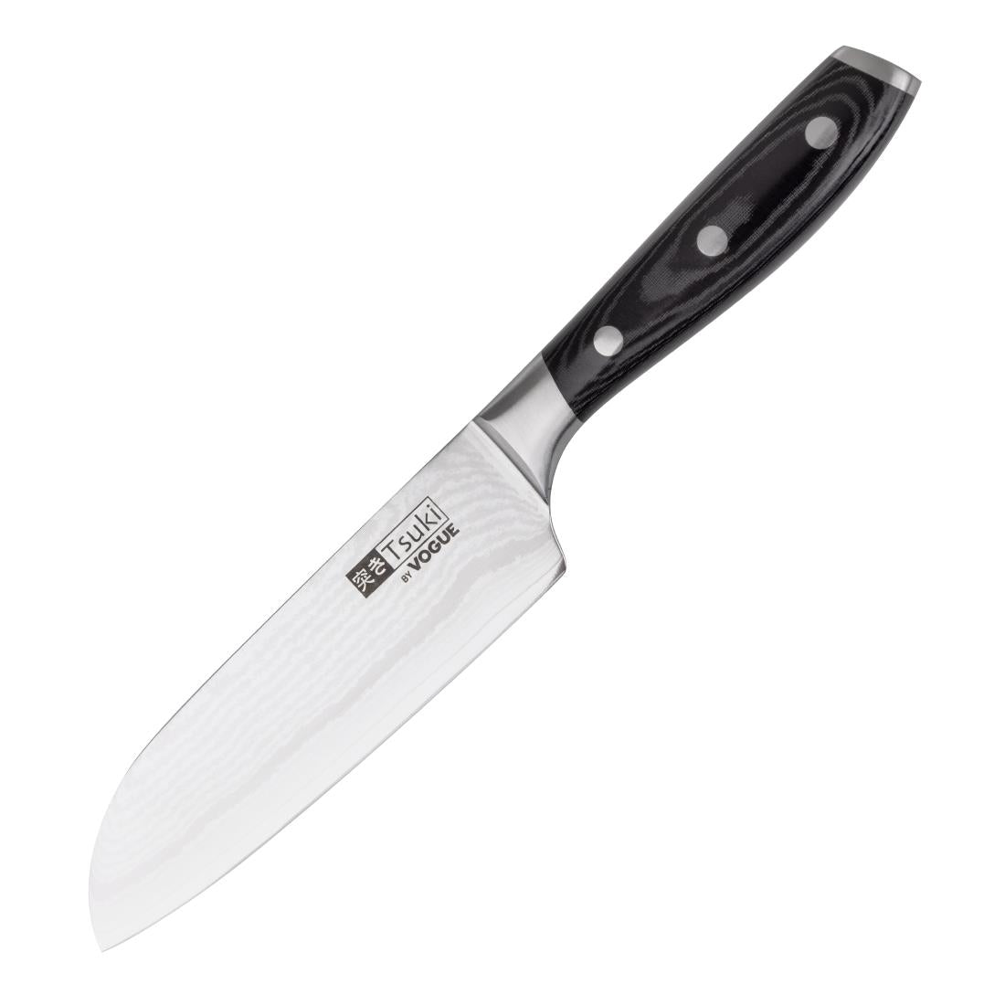 Couteau santoku Série 7 Vogue Tsuki 180mm - Vogue - CF844