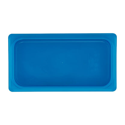 Couvercle hermétique en polypropylène GN 1/3 Cambro Safetrak IML bleu - Cambro - JN535