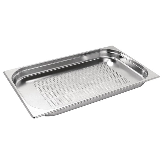 Bac Gastronorme inox perforé GN 1/1 40mm Vogue - Vogue - K839