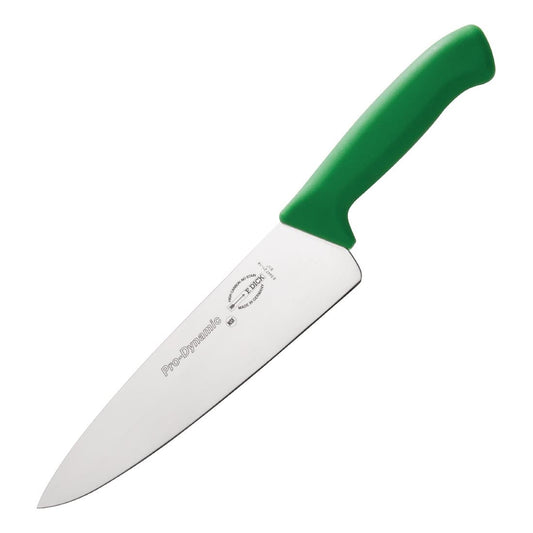 Couteau de cuisinier Dick Pro Dynamic HACCP vert 21cm - Dick - DL365