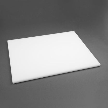 Grande planche à découper épaisse basse densité Hygiplas blanche - Hygiplas - HC882