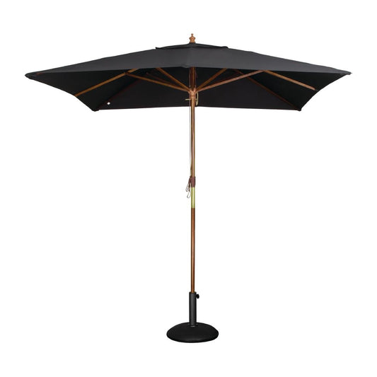 Parasol carré Bolero 2,5m noir - Bolero - GH990