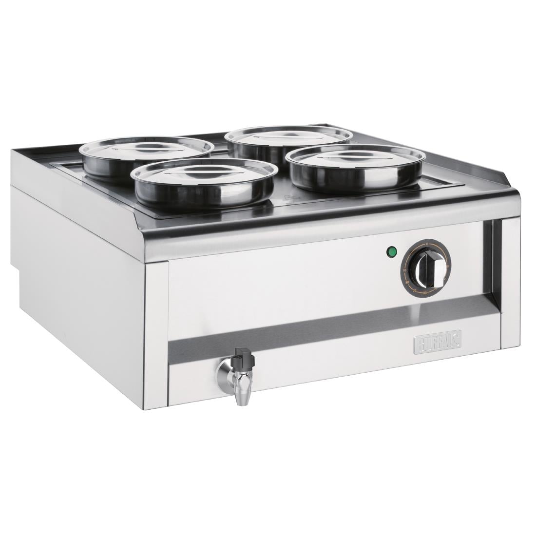 Bain-marie 4 pots Série 600 Buffalo - Buffalo - FU291