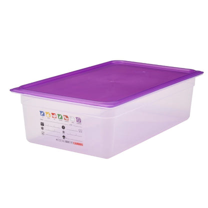 Bac en polypropylène Cambro Safetrak IML GN 1/1 150mm - Cambro - JN502