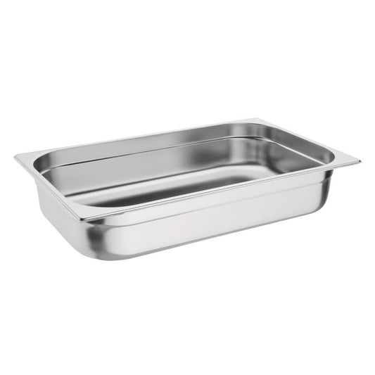 Bac Gastronorme inox GN 1/1 100mm Vogue - Vogue - K923