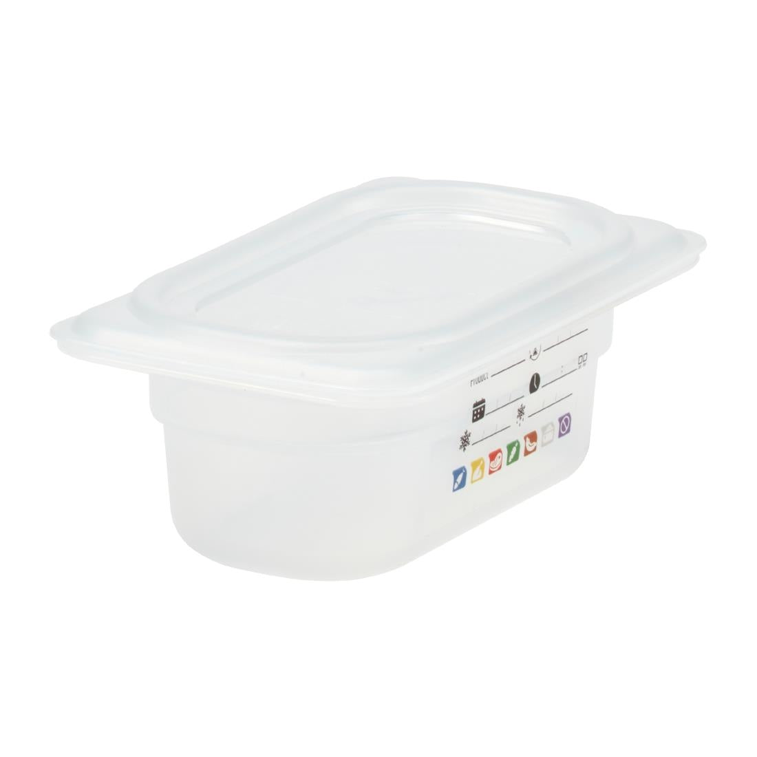 Bac en polypropylène Cambro Safetrak IML GN 1/9 65mm - Cambro - JN518