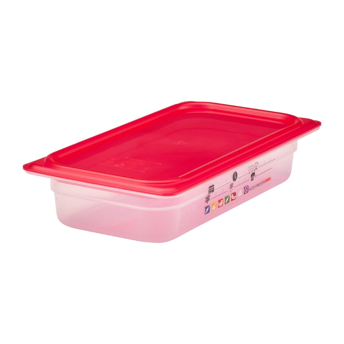 Bac en polypropylène Cambro Safetrak IML GN 1/3 65mm - Cambro - JN508
