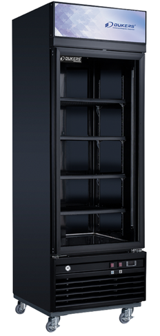Armoire négative - 1 porte vitrée - avec canopy - 477 litres - DSM15F