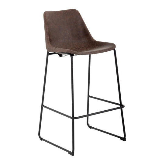 Tabouret haut Bolero Rodeo moka - Bolero - FB884