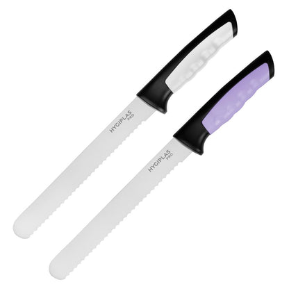 Couteau à pain Hygiplas Pro blanc 20cm - Hygiplas - JD216