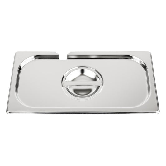 Couvercle inox avec encoche Vogue GN 1/3 - Vogue - CB173