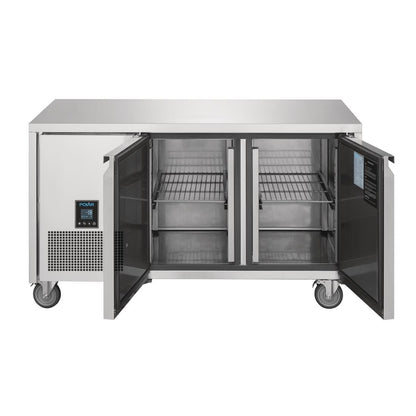 Table réfrigérée négative 2 portes Polar Serie U Premium 267L - Polar - UA006