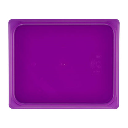 Couvercle hermétique en polypropylène GN 1/2 Cambro Safetrak IML violet - Cambro - JN526