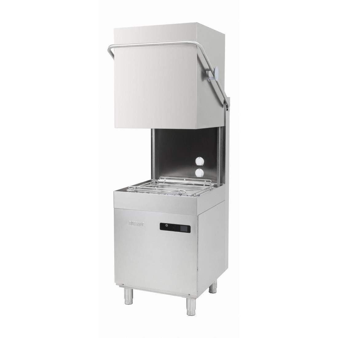 Lave-vaisselle numérique à capot Buffalo avec pompe de vidange 9,7 kW triphasé - Buffalo - DN975