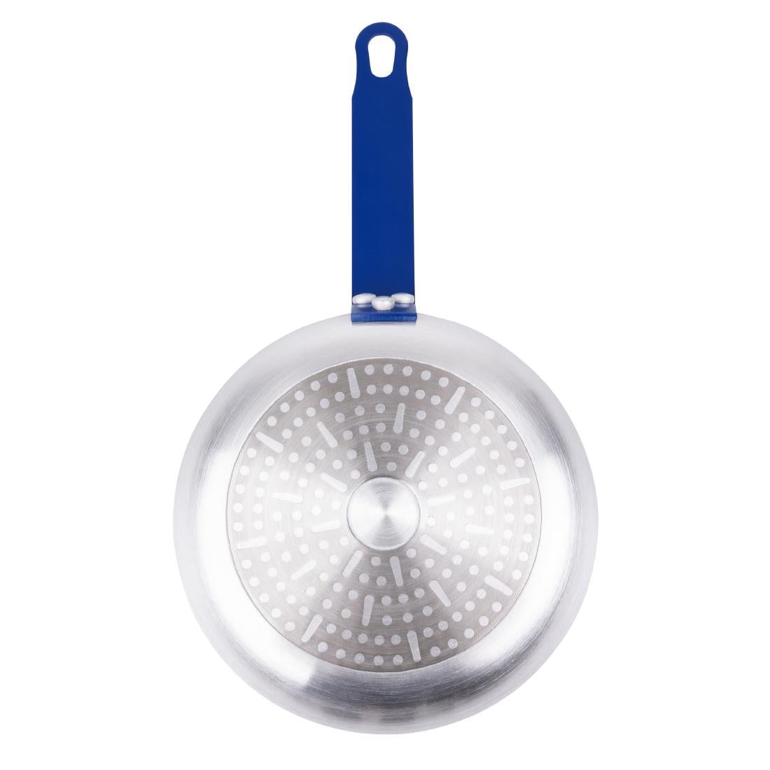 Poêle en aluminium antiadhésive Hygiplas Teflon Platinum Plus 192mm bleue - Hygiplas - HT970