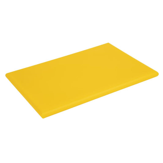 Planche à découper épaisse haute densité Hygiplas jaune - Hygiplas - J039