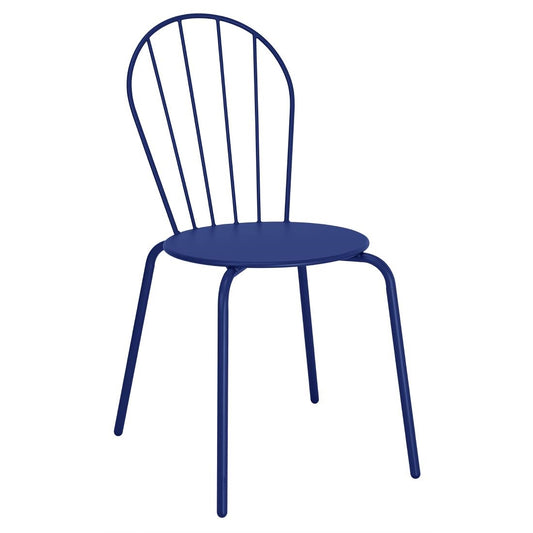Chaises Bolero Adeline bleu marine (lot de 4) - Bolero - HZ362