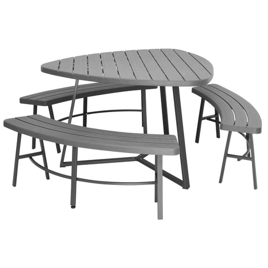 Table de pique-nique avec bancs Bolero Valletta - Bolero - JB369