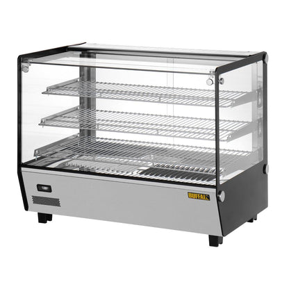 Vitrine chauffante de comptoir carrée Buffalo 160L - Buffalo - HW924