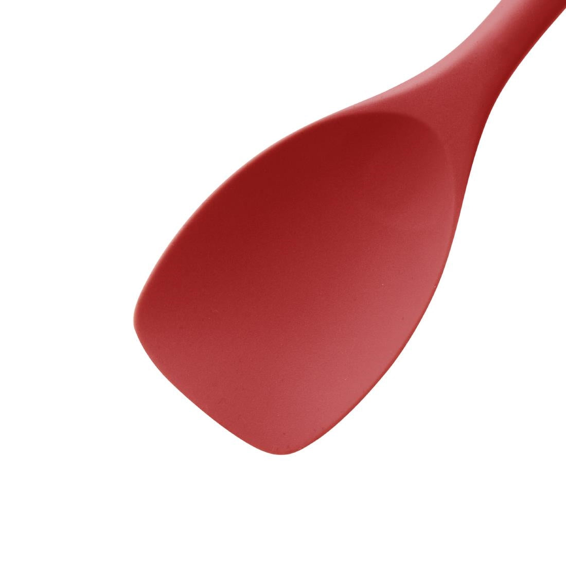 Spatule et cuillère rouge en silicone 280mm - Vogue - GL352