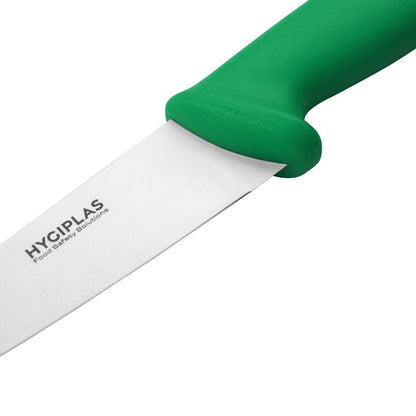 Couteau de cuisine Hygiplas vert 155mm - Hygiplas - C864