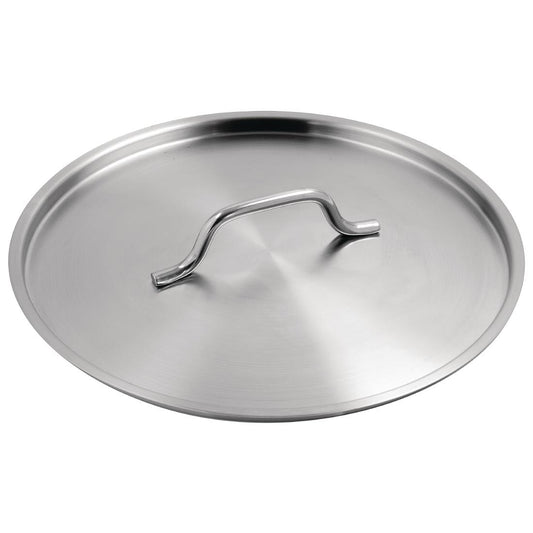 Couvercle en acier inoxydable Vogue 300mm - Vogue - T134