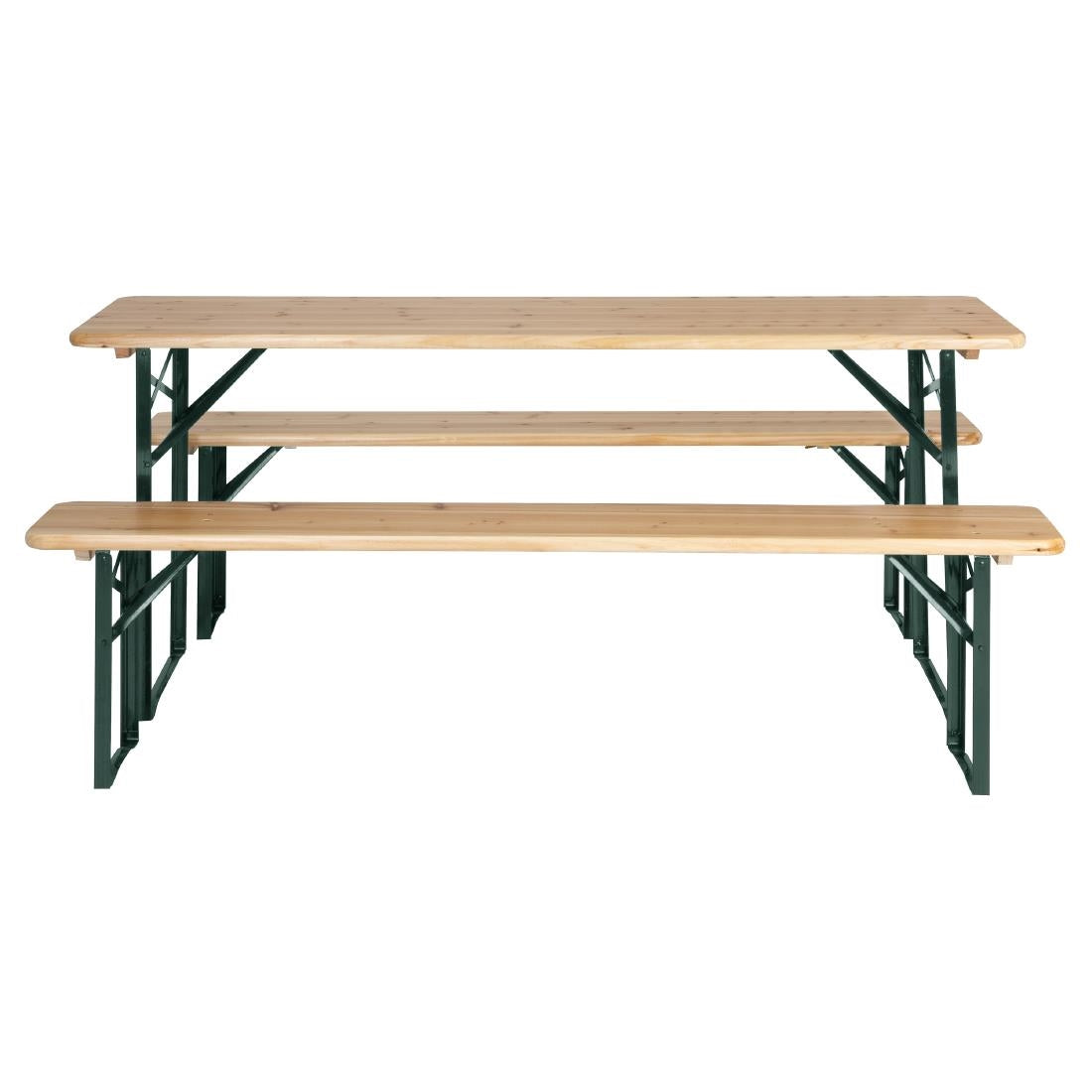 Ensemble brasserie table et bancs Bolero 1770x500mm - Bolero - JK497