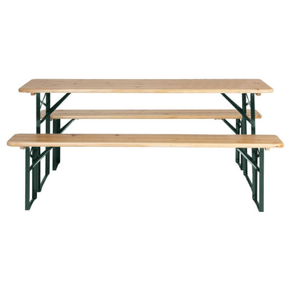 Ensemble brasserie table et bancs Bolero 1770x500mm - Bolero - JK497