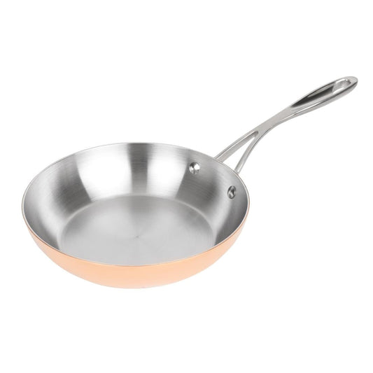 Poêle triple paroi cuivre induction Vogue 200mm - Vogue - CM678