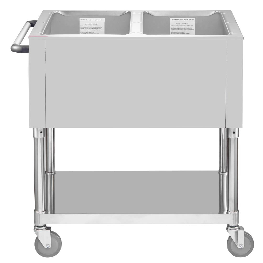 Bain-marie mobile Buffalo 2x GN 1/1 - Buffalo - JB983