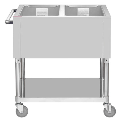 Bain-marie mobile Buffalo 2x GN 1/1 - Buffalo - JB983