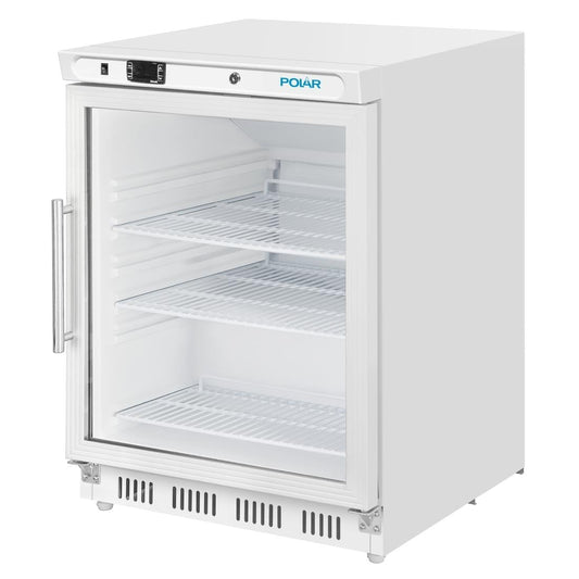 Vitrine réfrigérée positive dessous de comptoir Polar Série C 150L blanc - Polar - CZ785