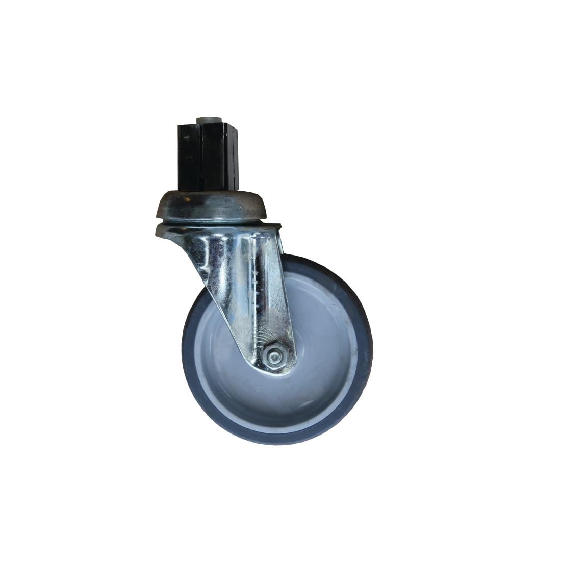 Lot de 4 roues pivotantes 2 avec frein Gastro M PVC 100mm - Gastro M - GN148