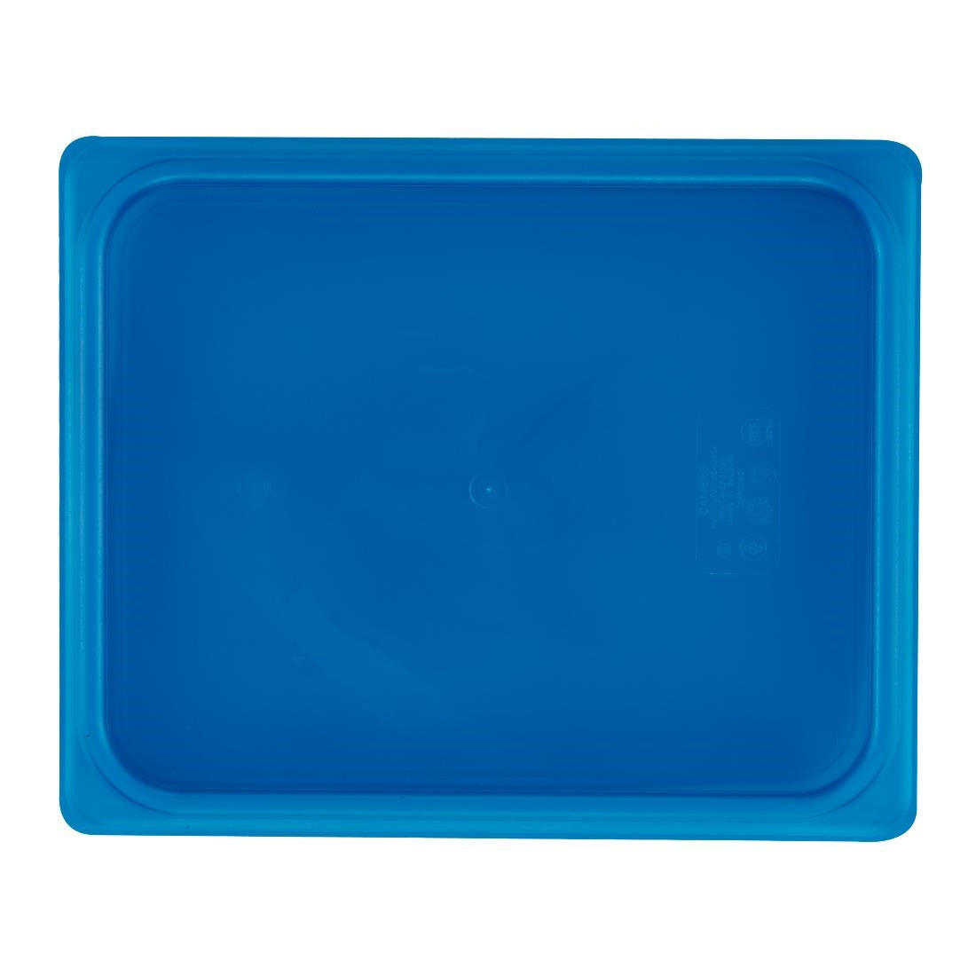 Couvercle hermétique en polypropylène GN 1/2 Cambro Safetrak IML bleu - Cambro - JN529
