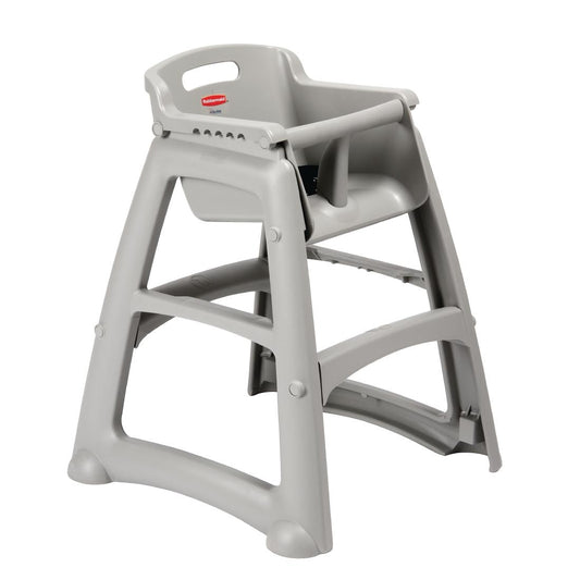 Chaise haute empilable platine Rubbermaid - Rubbermaid - M959