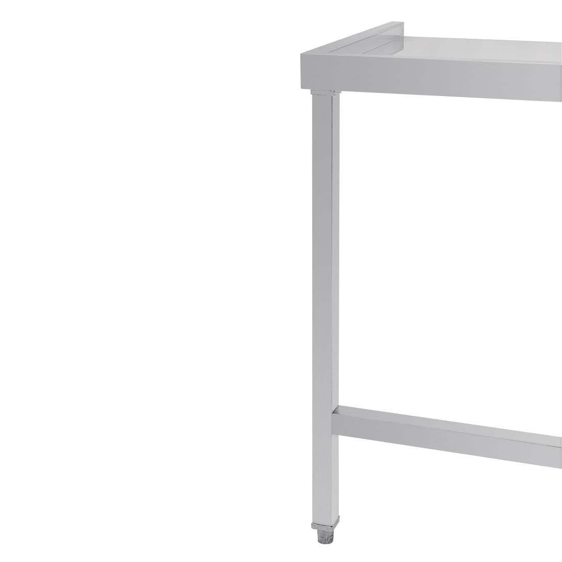 Table de sortie gauche pour lave-vaisselle à capot Vogue 600mm - Vogue - GJ533
