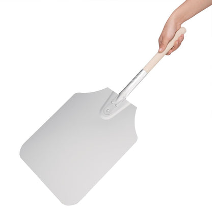 Pelle à pizza aluminium manche en bois Vogue 30,5 x 35,5 cm - Vogue - GE208