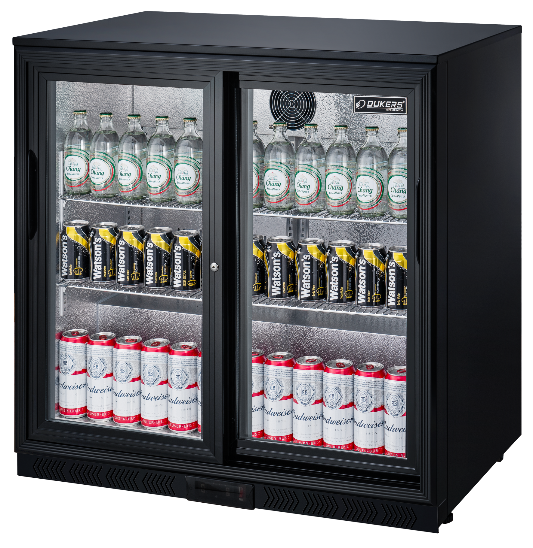 Arrière-bars - 2 portes vitrées battantes - 197 litres - LG-198S