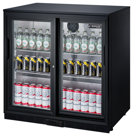 Arrière-bars - 2 portes vitrées battantes - 197 litres - LG-198S