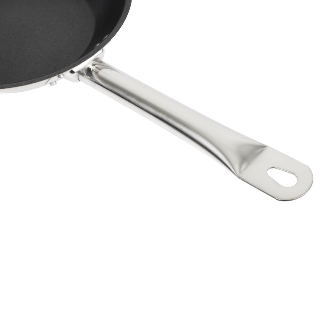Poêle antiadhésive en inox Vogue Téflon Platinum Plus 200 mm - Vogue - FC095
