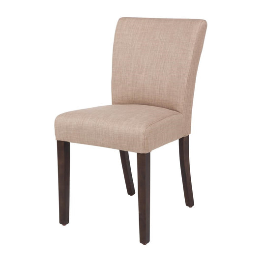 Chaise contemporaine Bolero en toile de jute écrue lot de 2 - Bolero - GR367