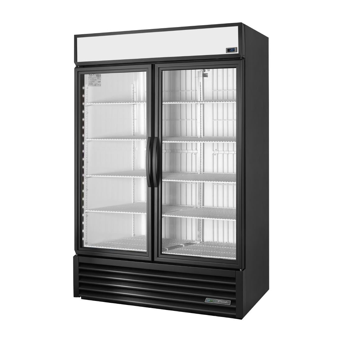 Vitrine réfrigérée négative libre service 2 portes True GDM-43F-HC~TSL01 BLK - TRUE - CX714