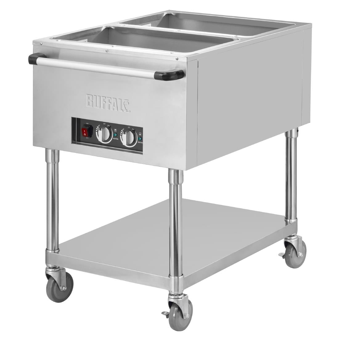 Bain-marie mobile Buffalo 2x GN 1/1 - Buffalo - JB983