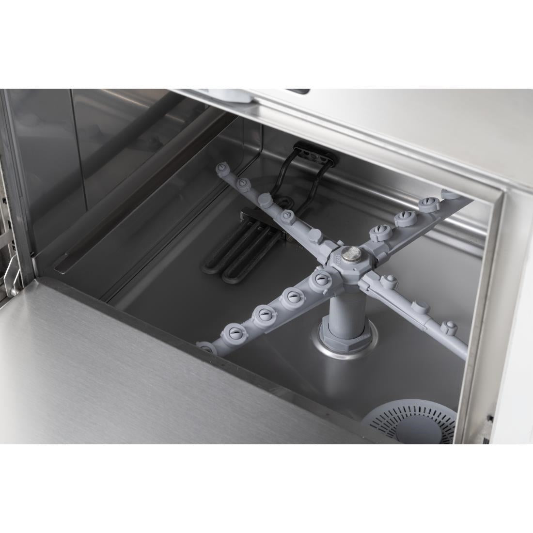 Lave-vaisselle digital dessous de comptoir Buffalo avec pompe de vidange casier 500mm - Buffalo - HC518