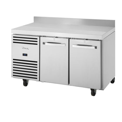 Table réfrigéree positive 2 portes GN 1/1 avec dosseret True TCR1/2 - TRUE - FB016