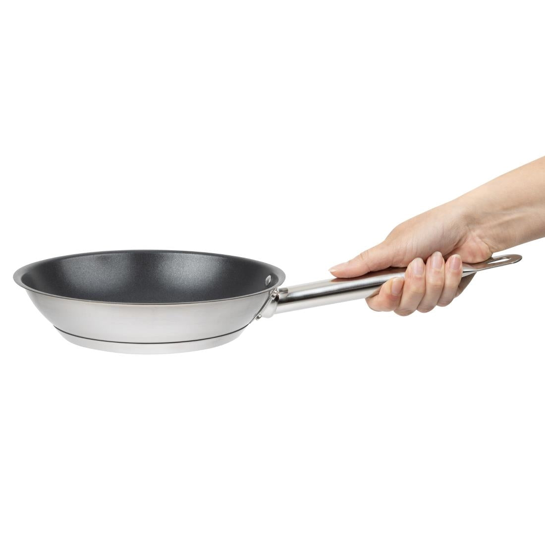 Poêle antiadhésive en inox Vogue Téflon Platinum Plus 200 mm - Vogue - FC095
